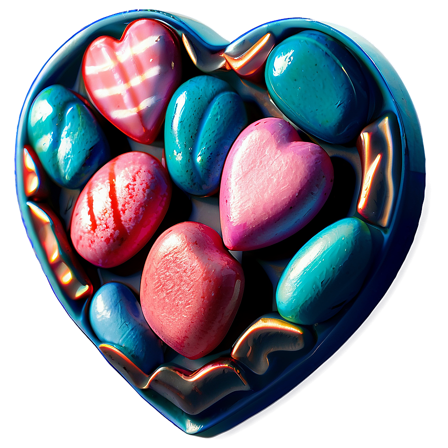 Romantic Candy Heart Png 38