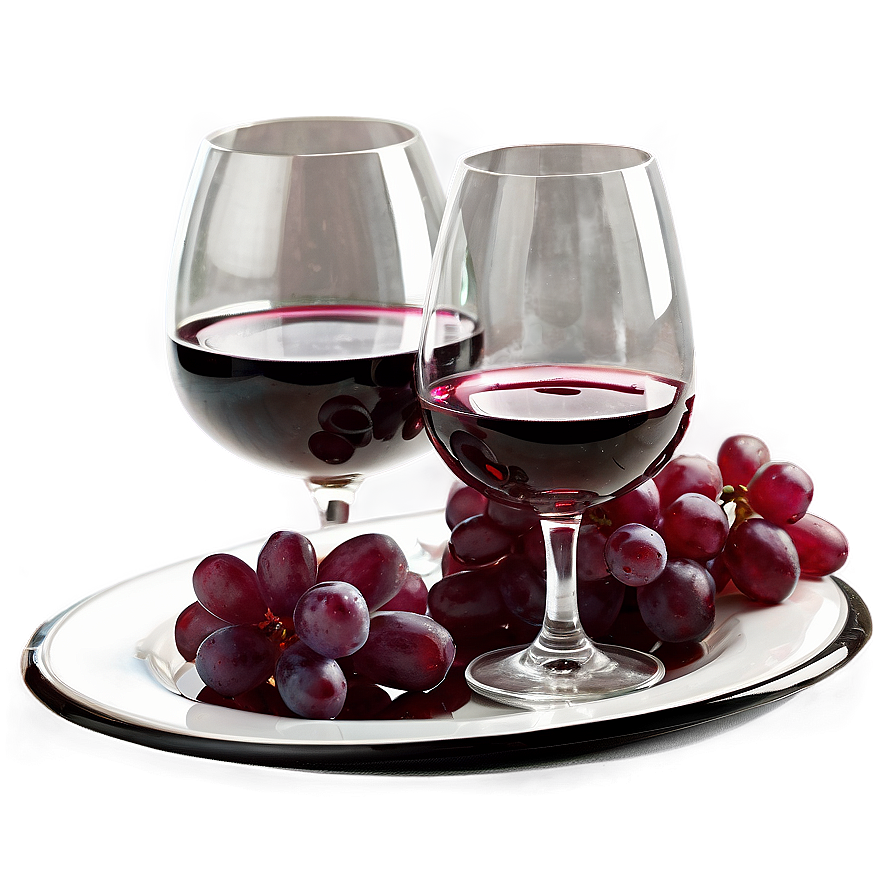 Romantic Dinner Wine Glasses Png 12