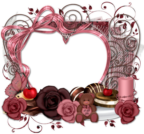 Romantic Heart Frame Design