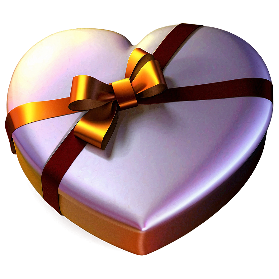 Romantic Heart Gift Png A