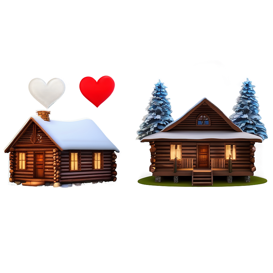 Romantic Log Cabin Getaway Png Uwe6