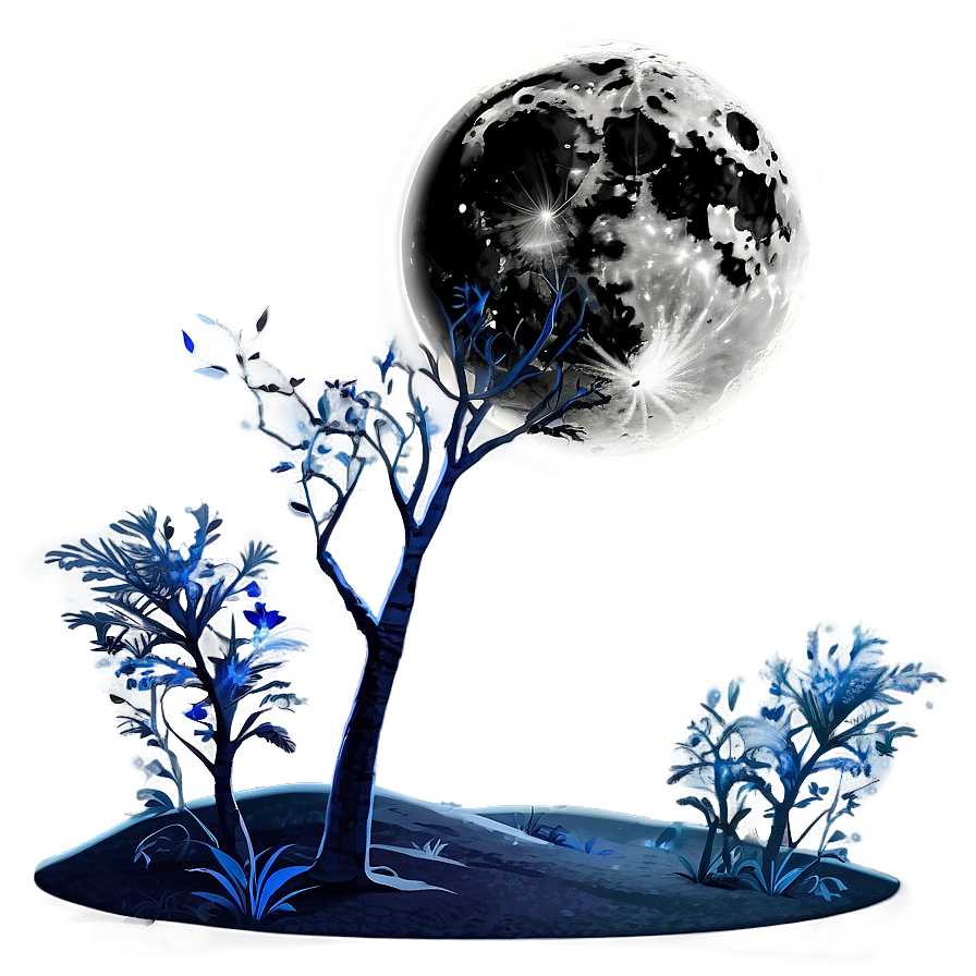 Romantic Moonlight Scene Png 44