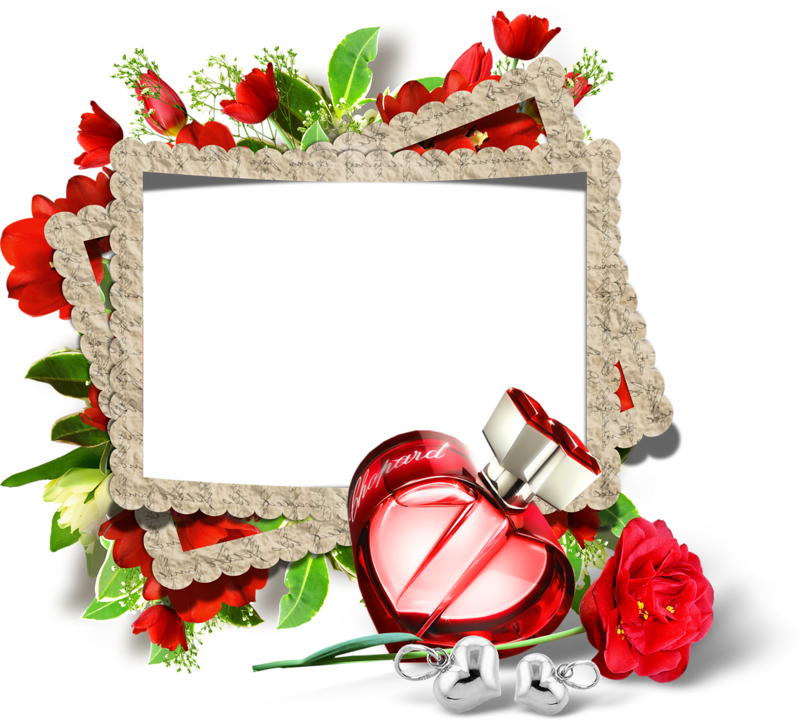 Romantic Perfume Love Frame