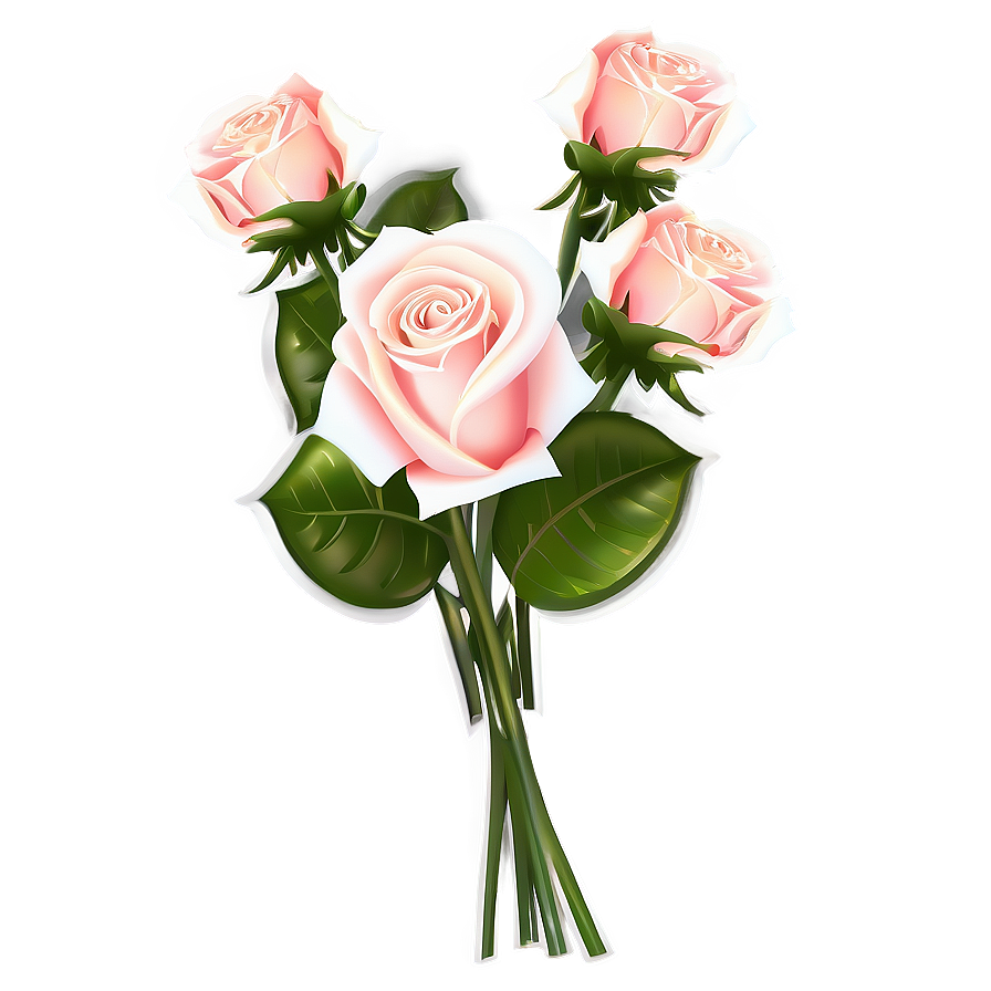 Romantic Roses Arrangement Png Uhb35