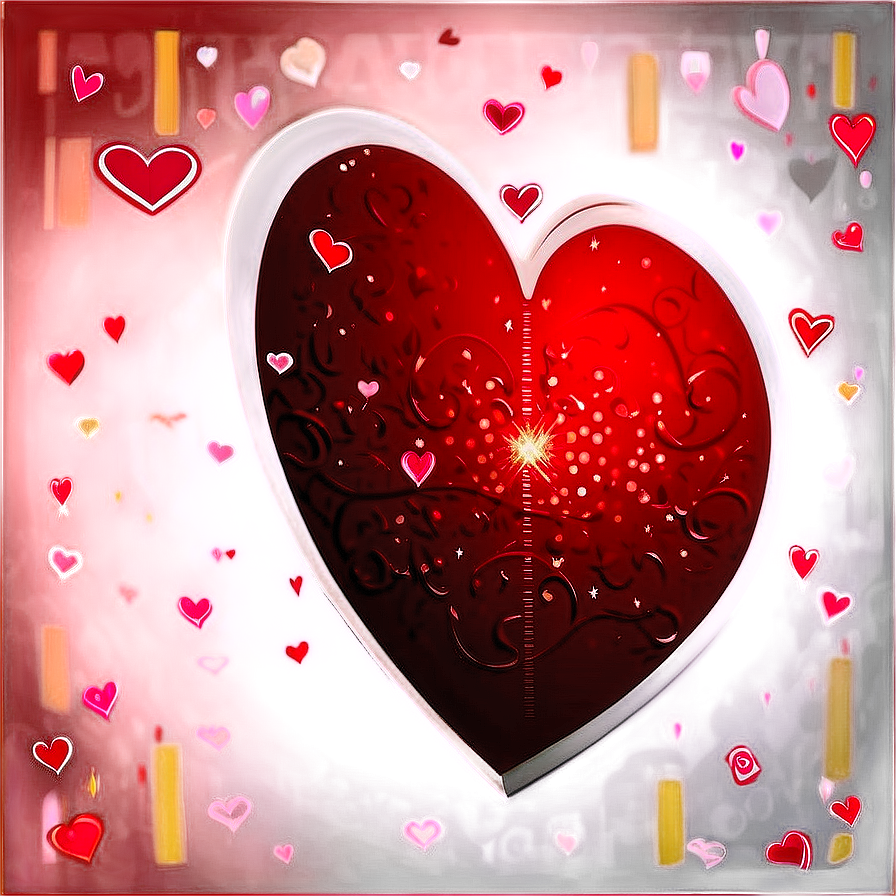 Romantic Valentine Card Png 05242024