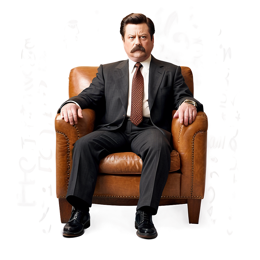 Ron Swanson Chair Png 27