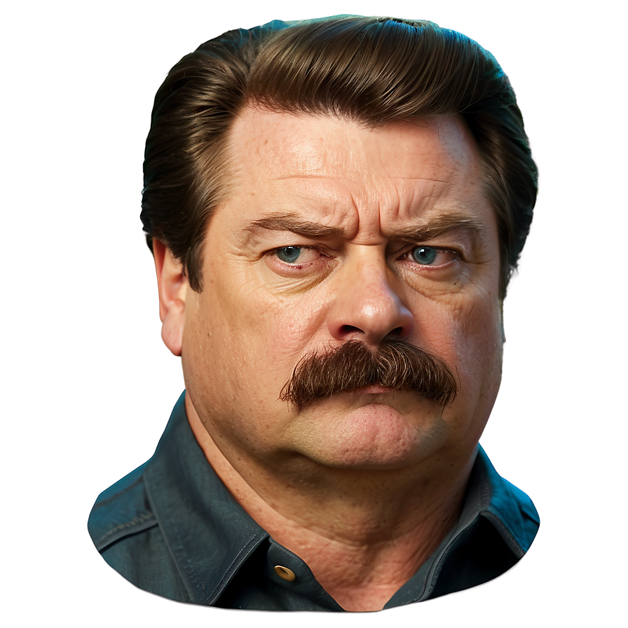 Ron Swanson Emoji Png Xoi