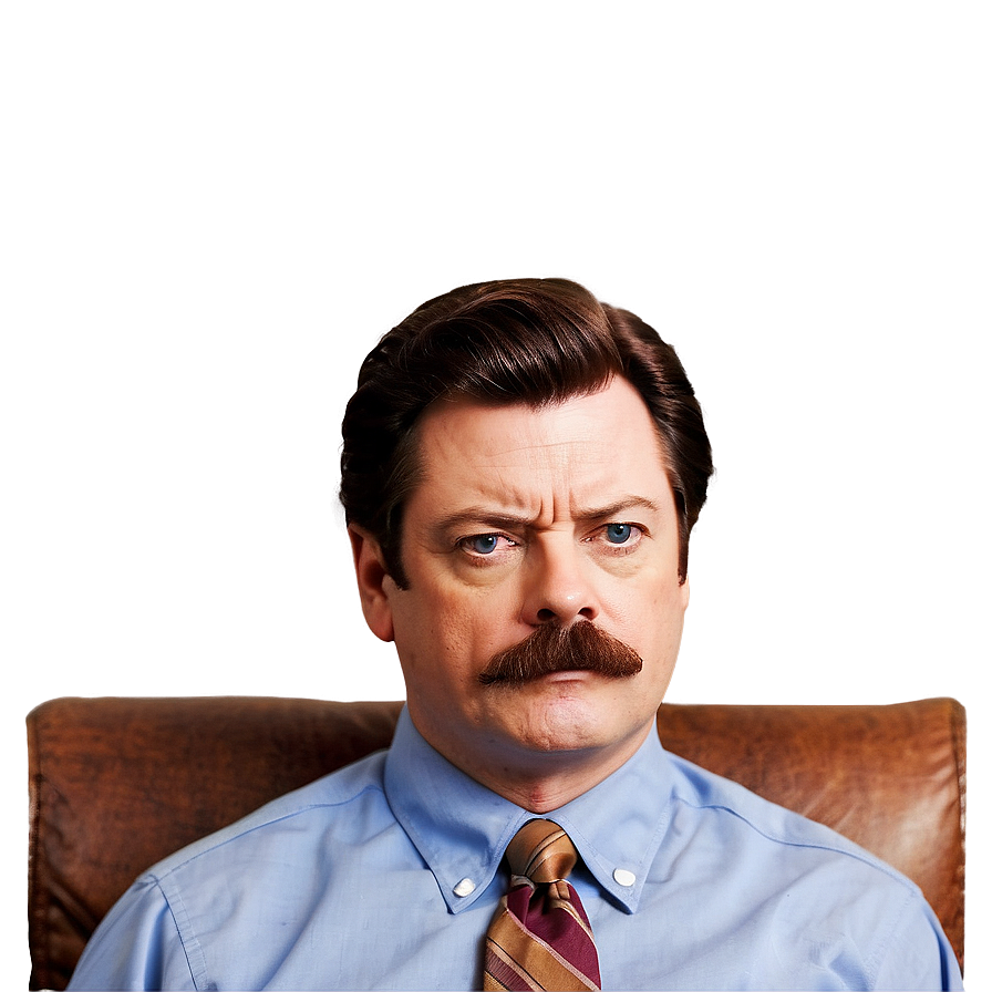 Ron Swanson Office Png 06242024