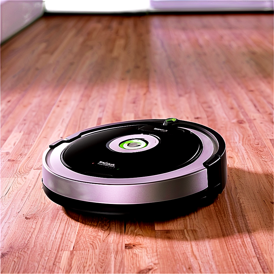 Roomba With Edge-sweeping Brush Png Bjh74