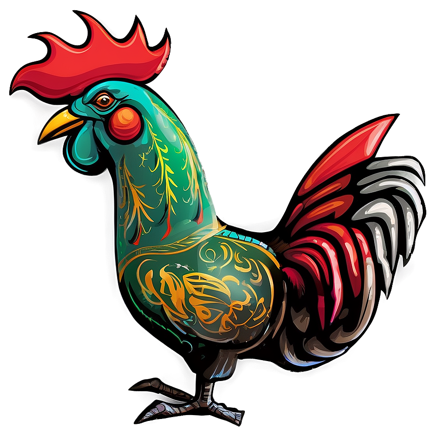 Rooster Weather Vane Png 05242024