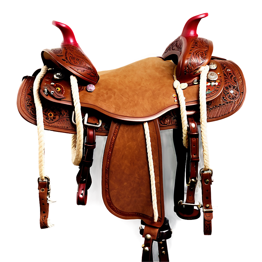 Roping Saddle Png 06292024