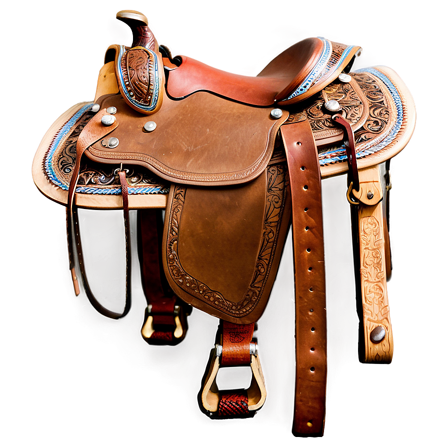 Roping Saddle Png 56