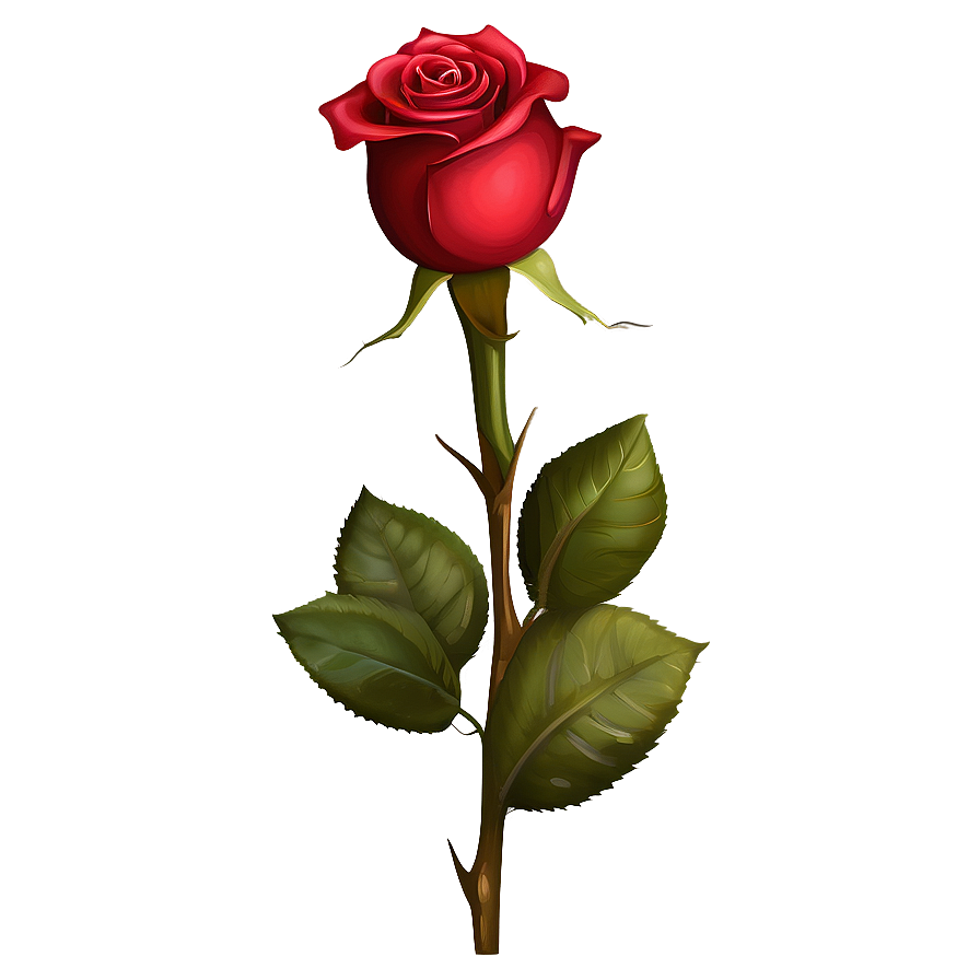 Rose Art Png Css