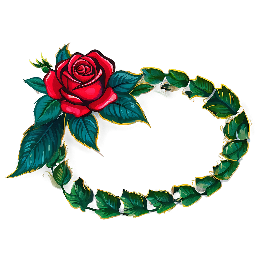 Rose Banner Clipart Png 32