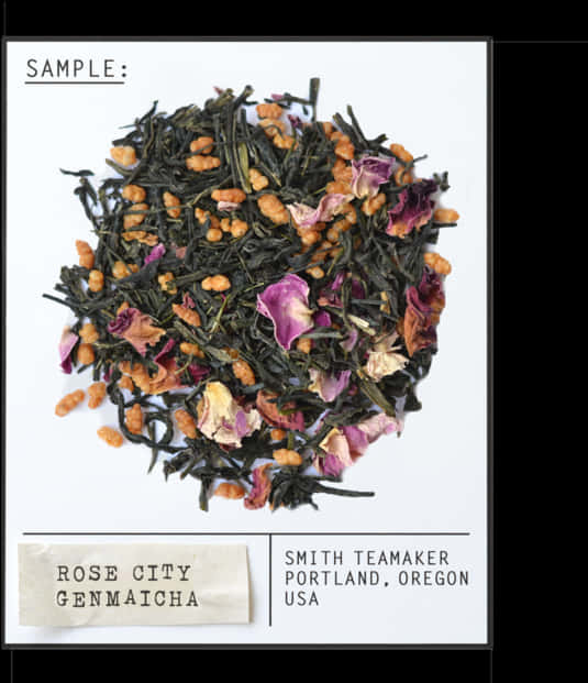 Rose City Genmaicha Tea Blend Sample