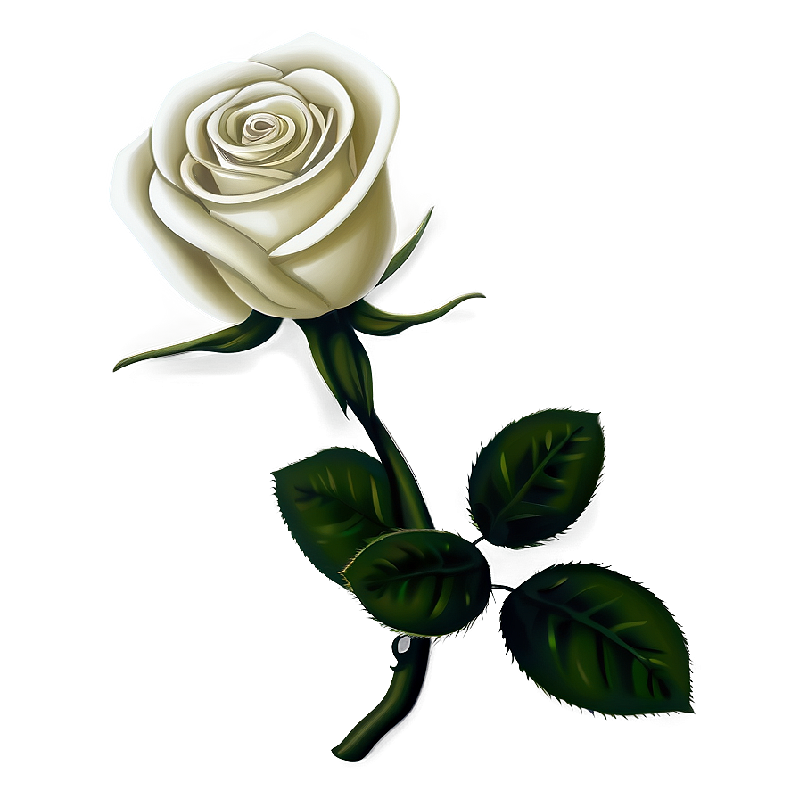 Rose Drawing Png 04292024