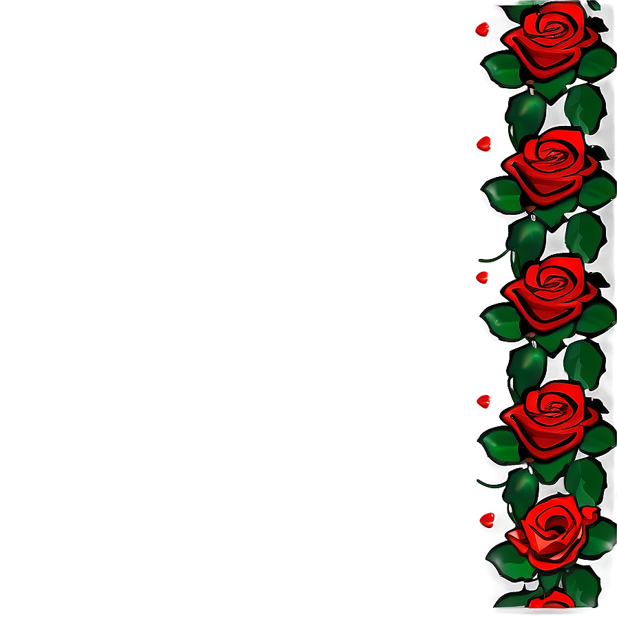 Rose Flower Border Png Imh