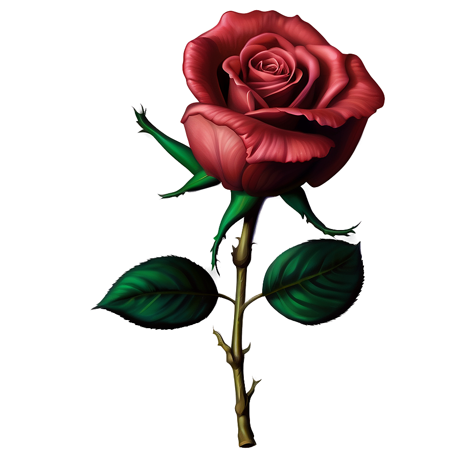 Rose Flower Sketch Png Pew