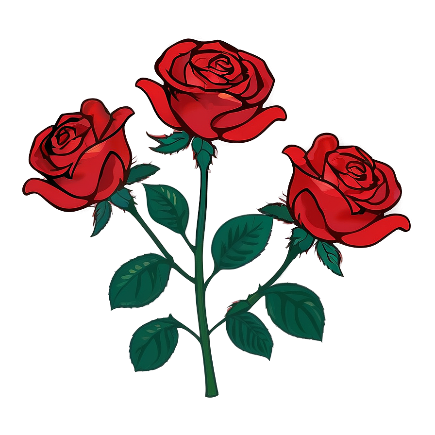 Rose Garden Clipart Png 06272024