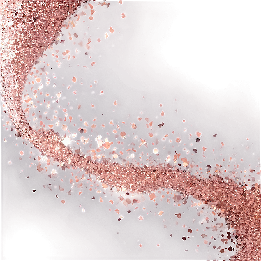 Rose Gold Glitter Galaxy Png 06252024