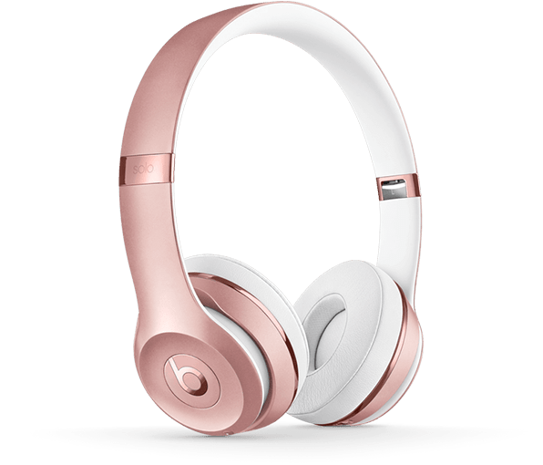 Rose Gold Headphones Product Image