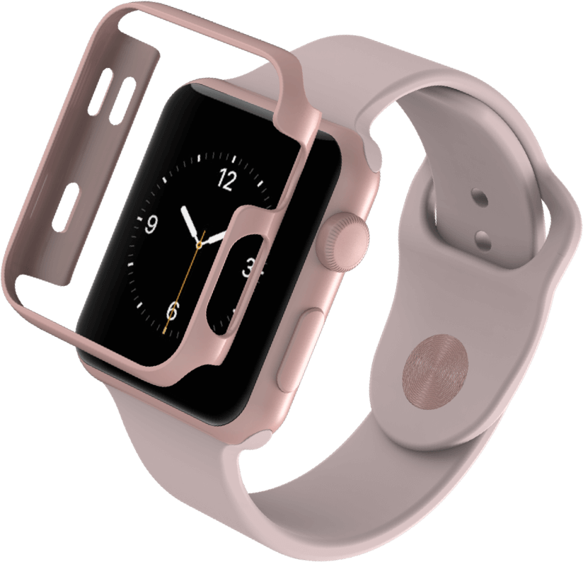 Rose Gold Smartwatchwith Sport Band