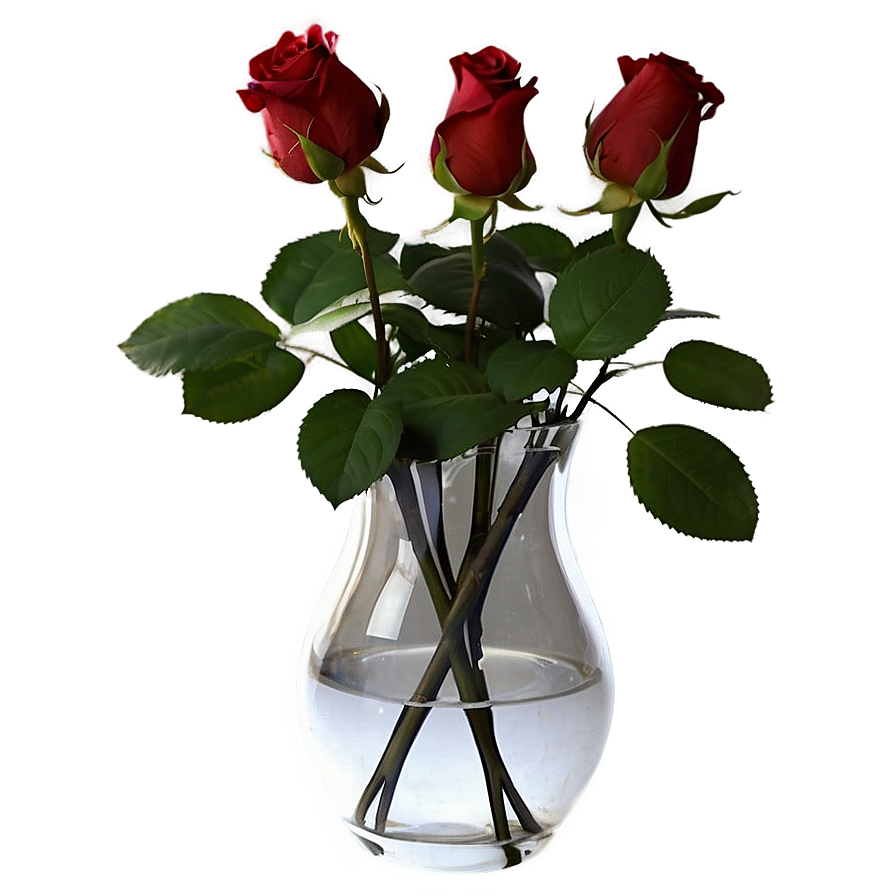 Rose In Vase Png 53