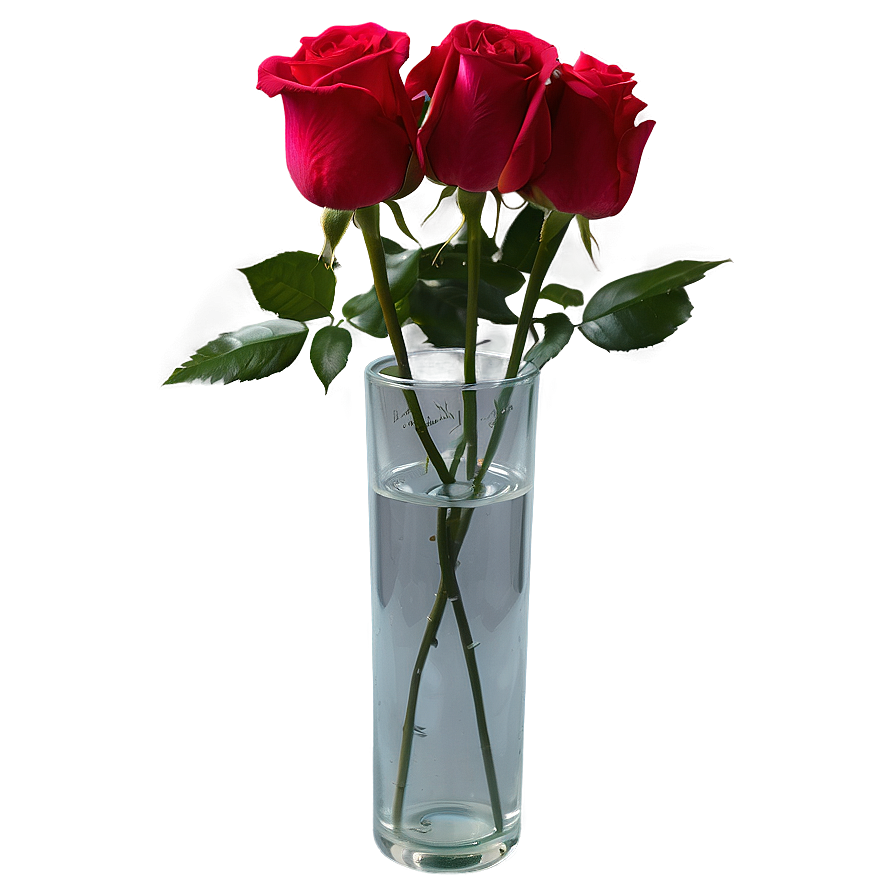 Rose In Vase Png Hjh23