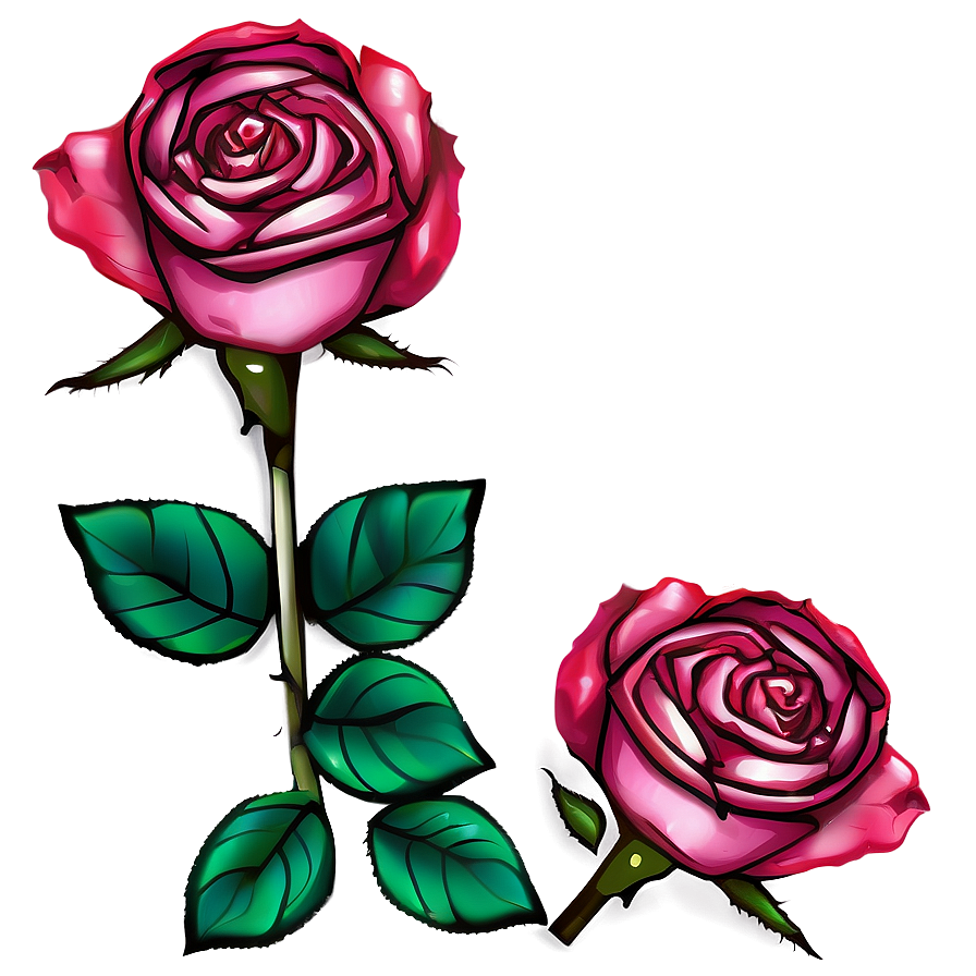 Rose Mosaic Clipart Png 94