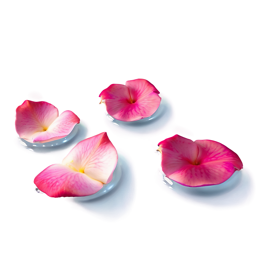 Rose Petals In Water Png Our