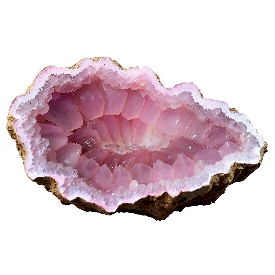 Rose Quartz Geode Druzy Png Hem61