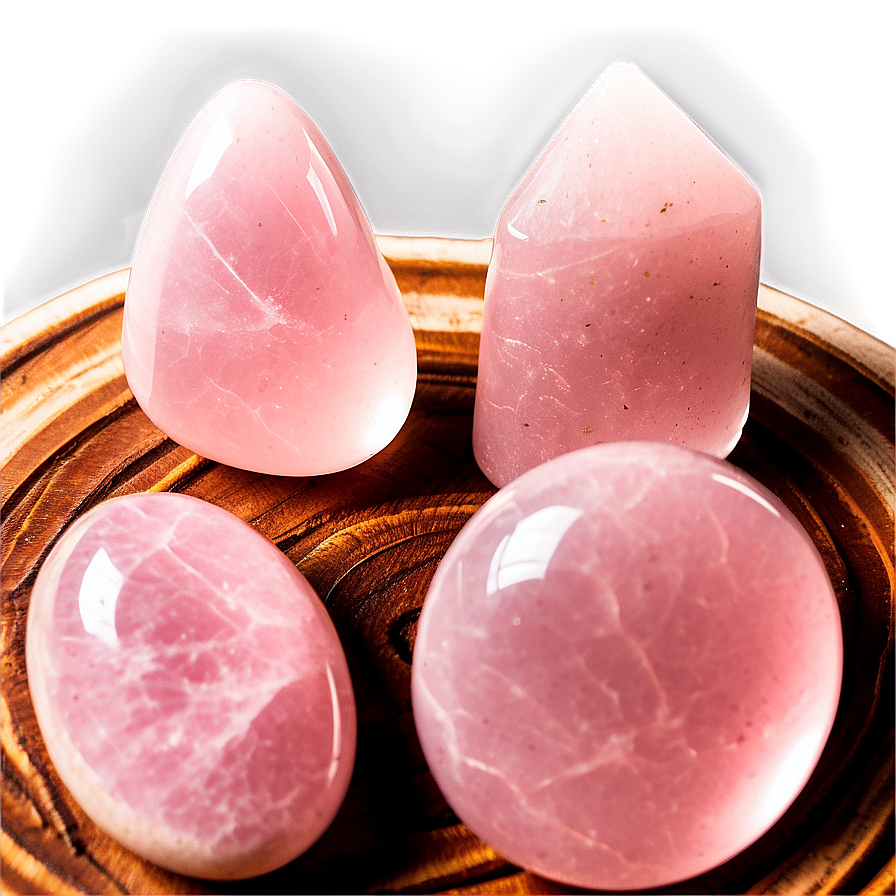 Rose Quartz Healing Grid Set Png 59