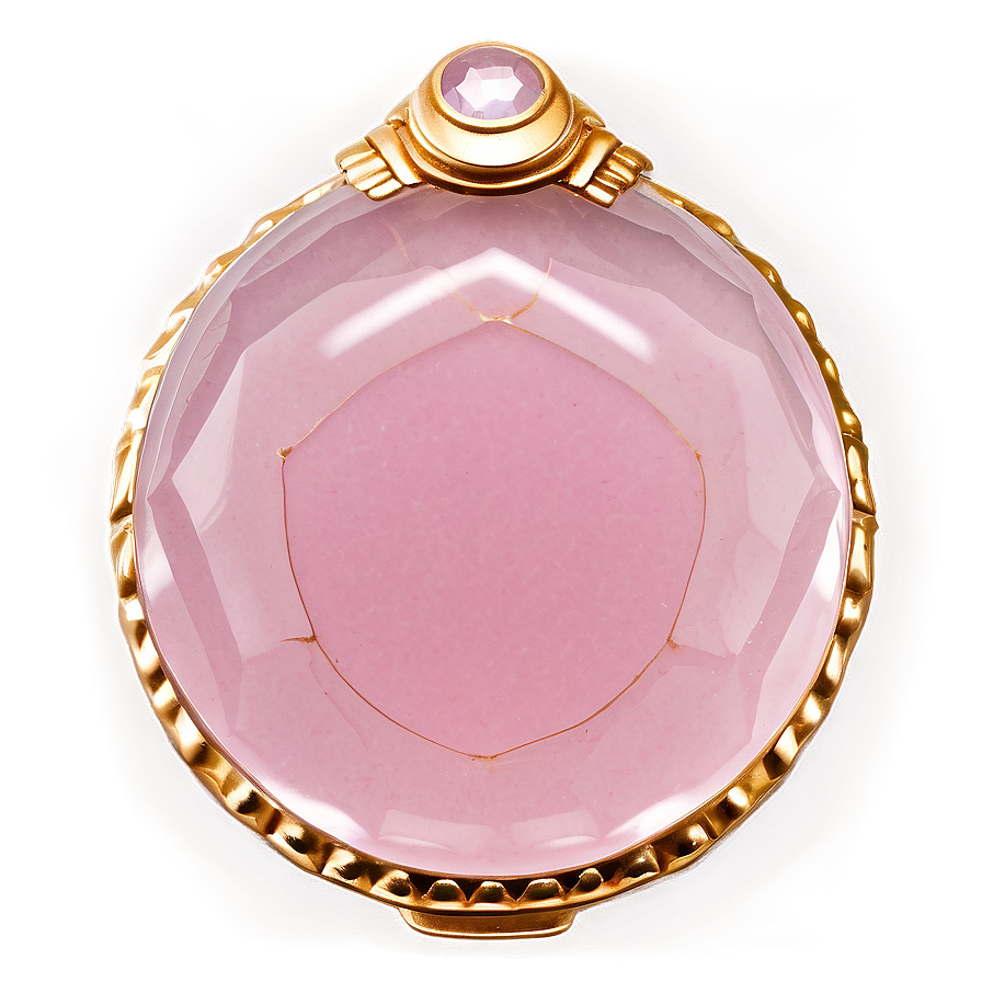 Rose Quartz Perfume Bottle Cap Png 30