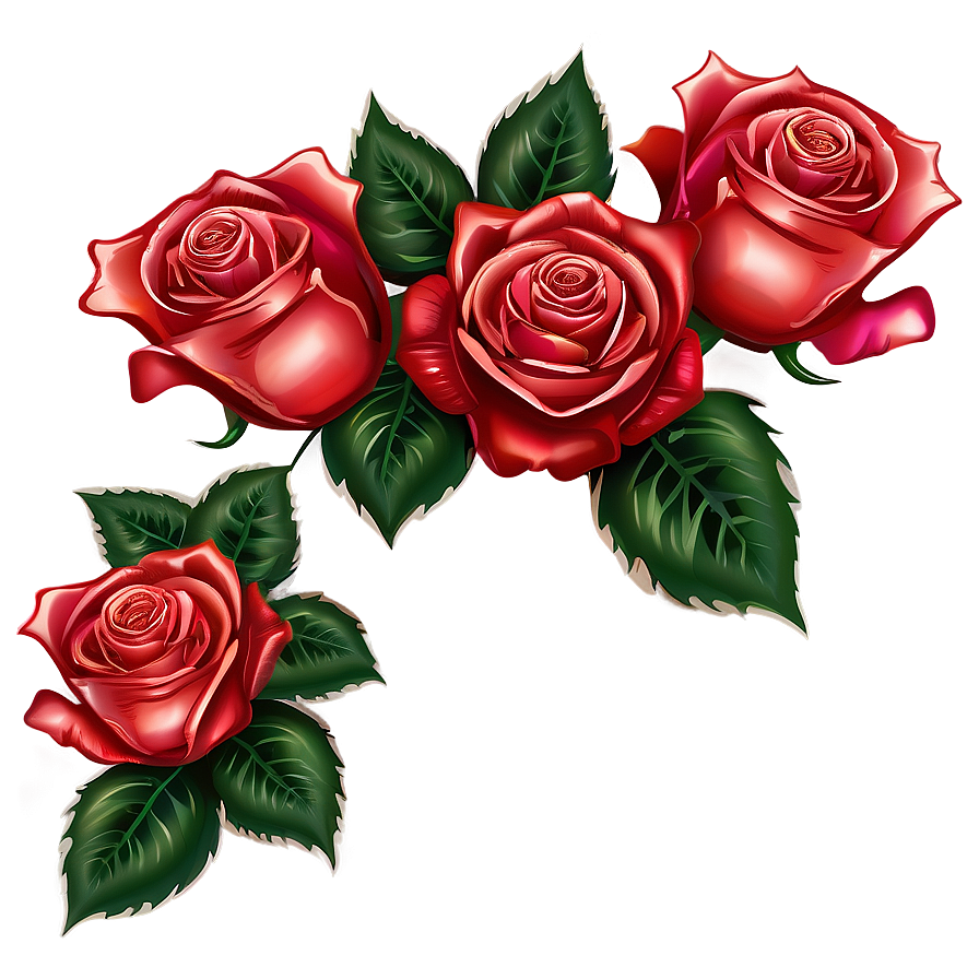 Rose Scroll Clipart Png Nqr62