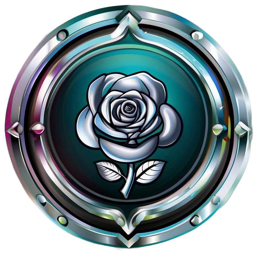 Rose Vector Badge Png 85