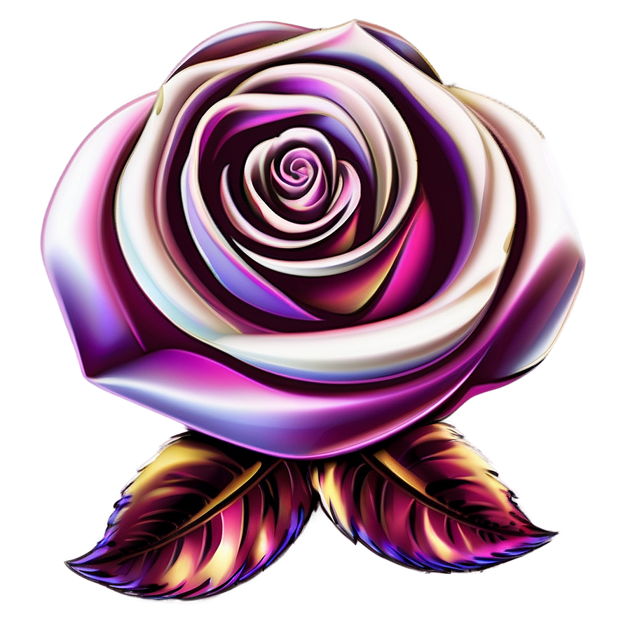 Rose Vector Badge Png 9