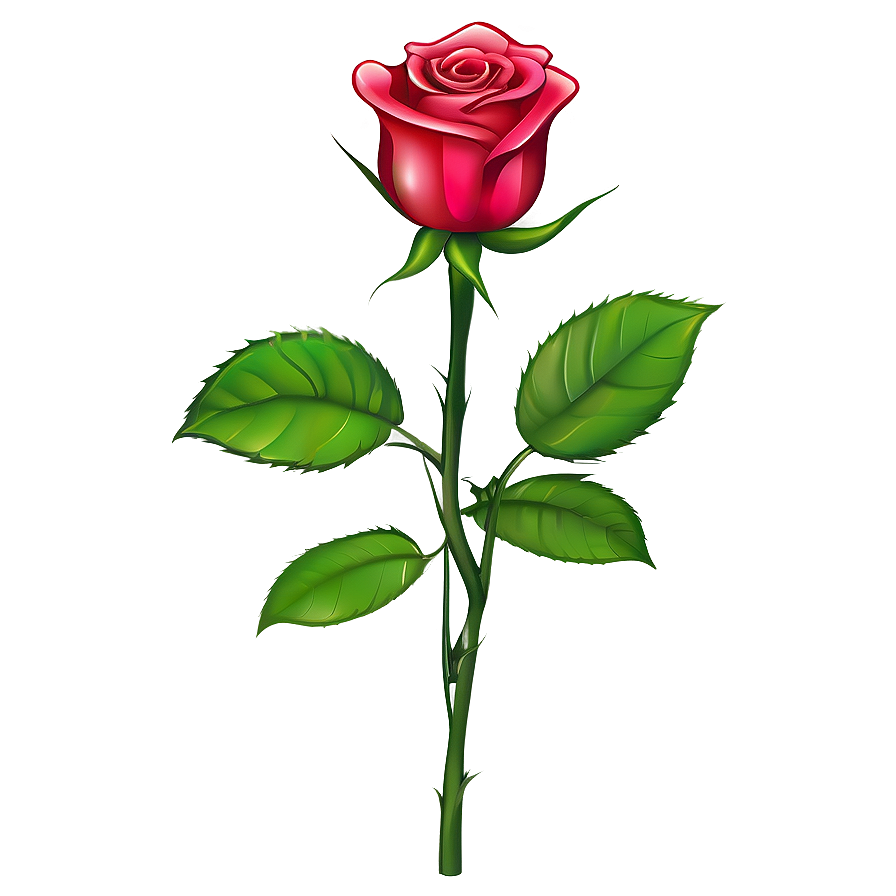 Rose Vector Print Png 06262024