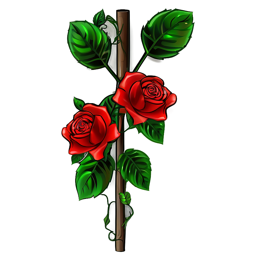 Rose Vine Clipart Png Ryo21