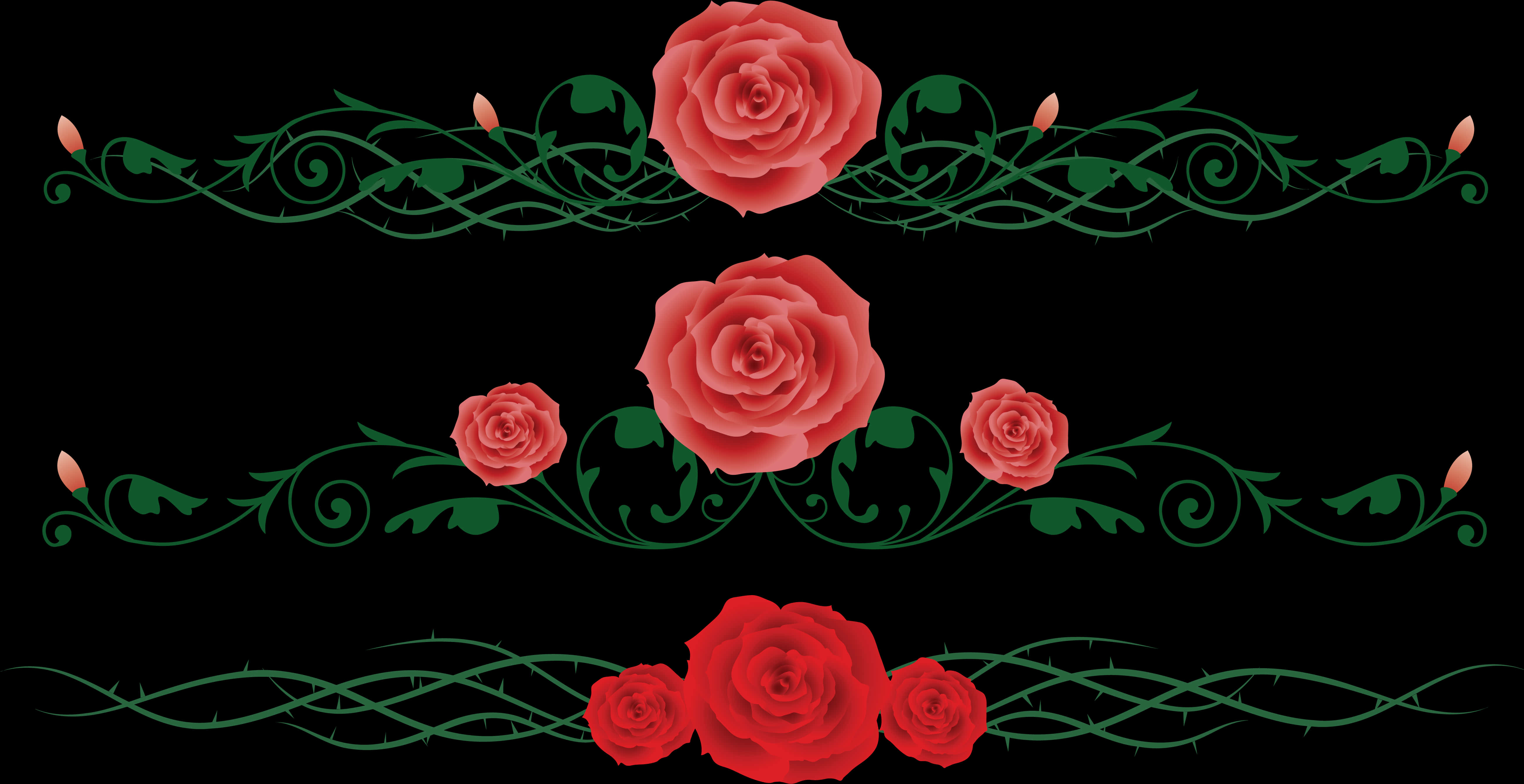 Rose Vine Floral Design