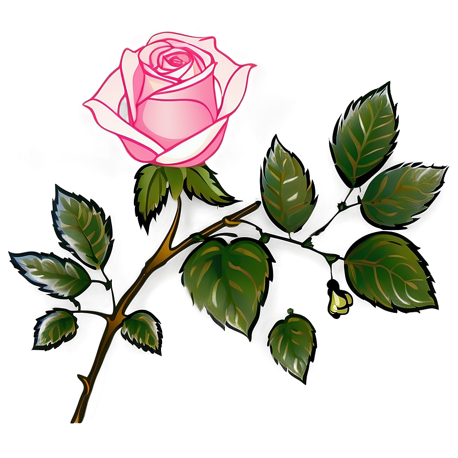 Rose Vine Png 34