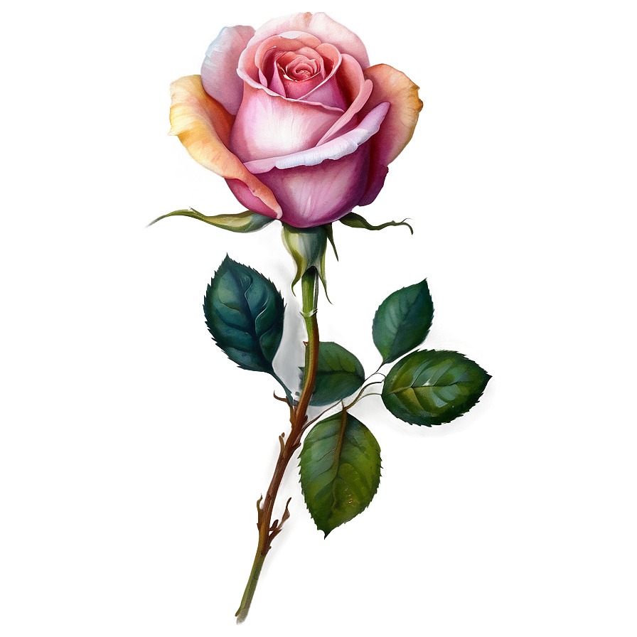 Rose Watercolor Png 04292024