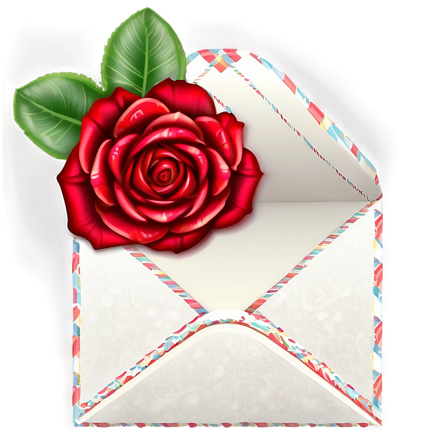 Roses Love Letter Png Qjm