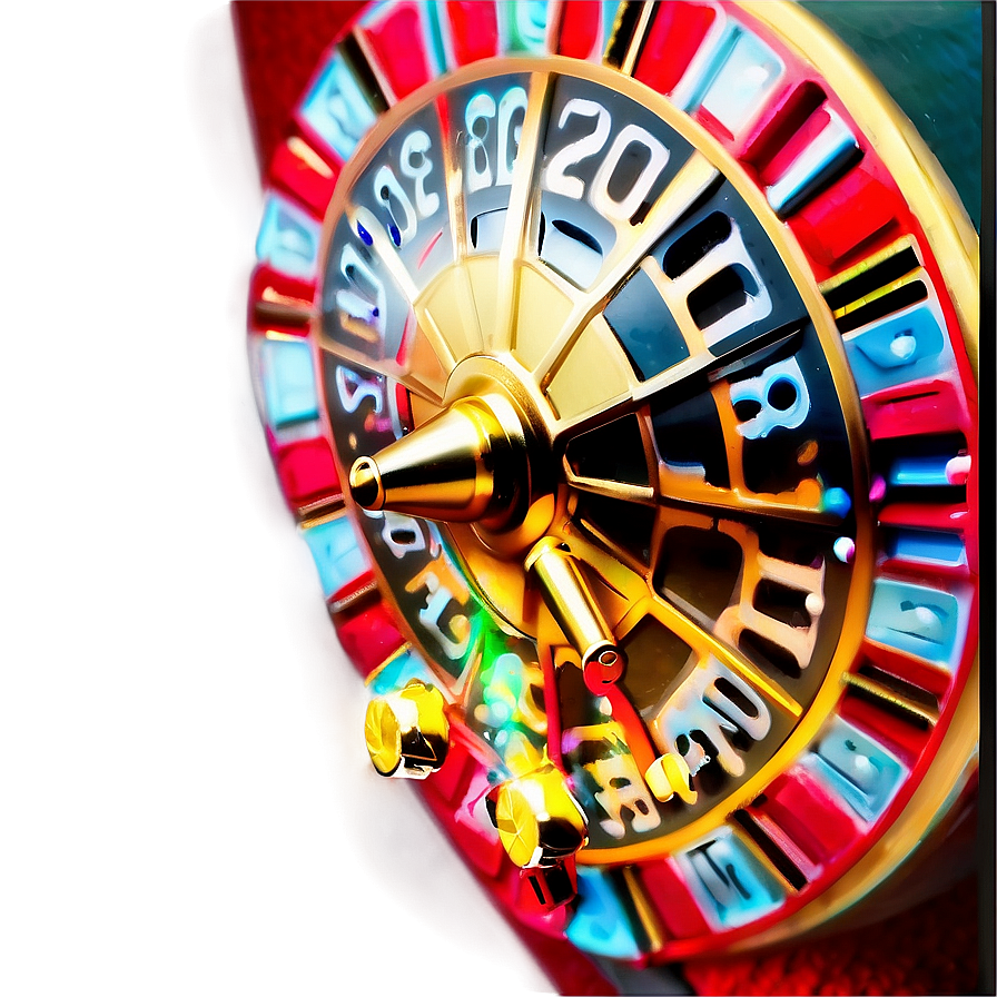 Roulette Wheel Gambling Theme Png 18