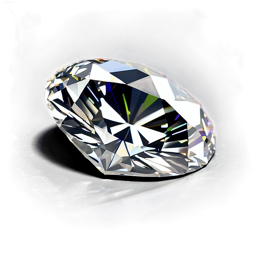 Round Diamond Elegance Png 27