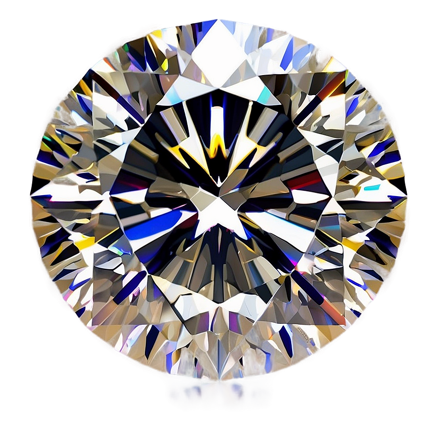 Round Diamond Glisten Png Dhi56