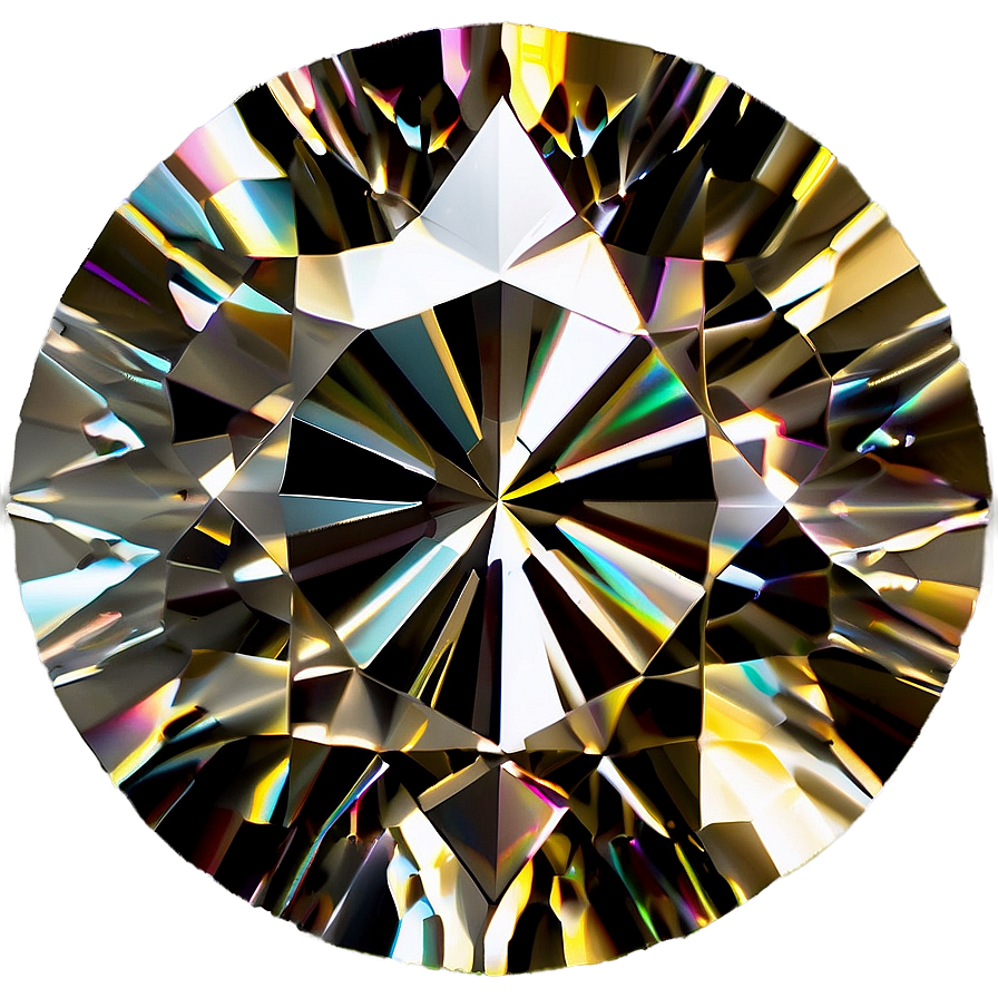 Round Diamond Intricacy Png Ncg24