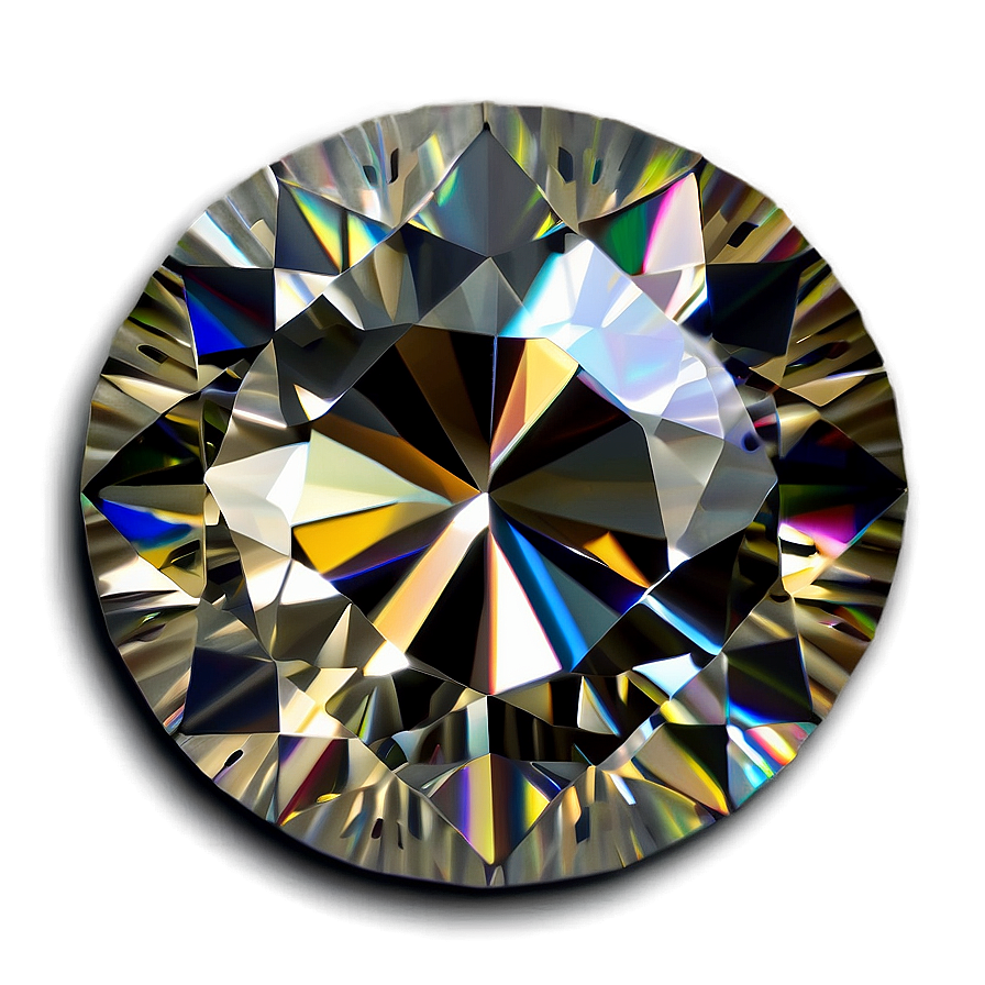 Round Diamond Treasure Png 06282024