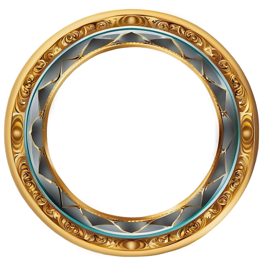 Round Frame Design Png Lkk38