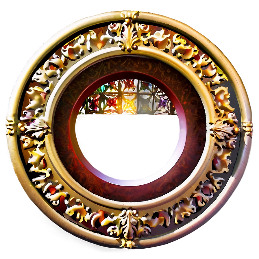 Round Frame Png Okd