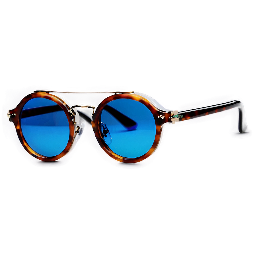 Round Frame Sunglasses Png Wdy
